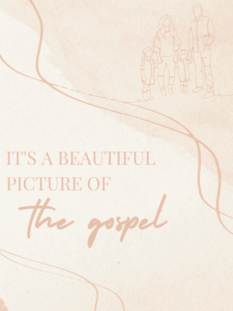 Image showing that being a social care worker is a beautiful picture of the gospel.